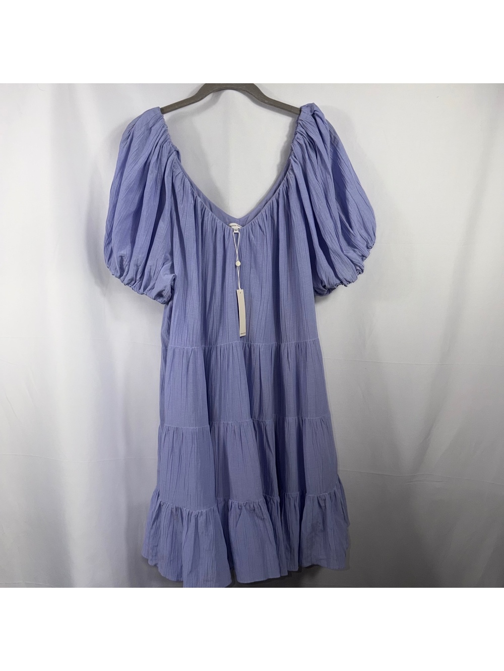 Rebecca Taylor Textured Silk Tiered Dress XL NWT - Picture 3 of 11